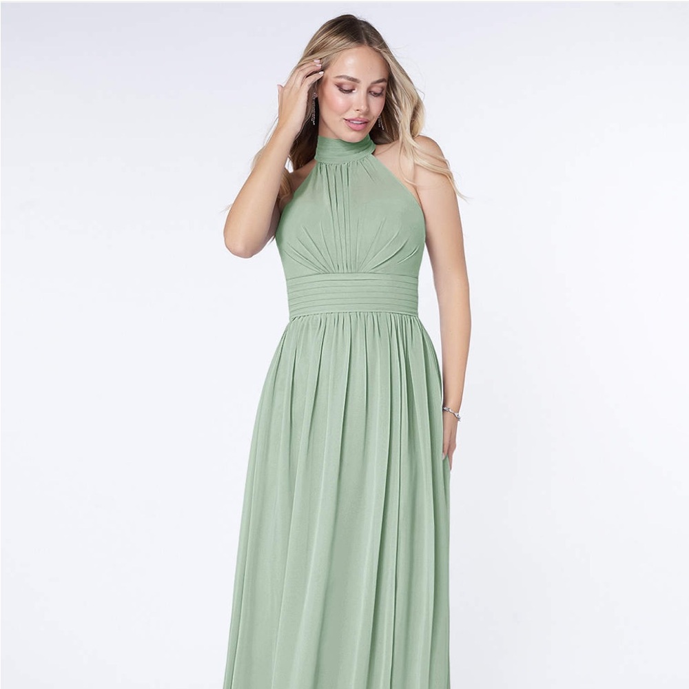 Azazie “Iman” style bridesmaid dress.